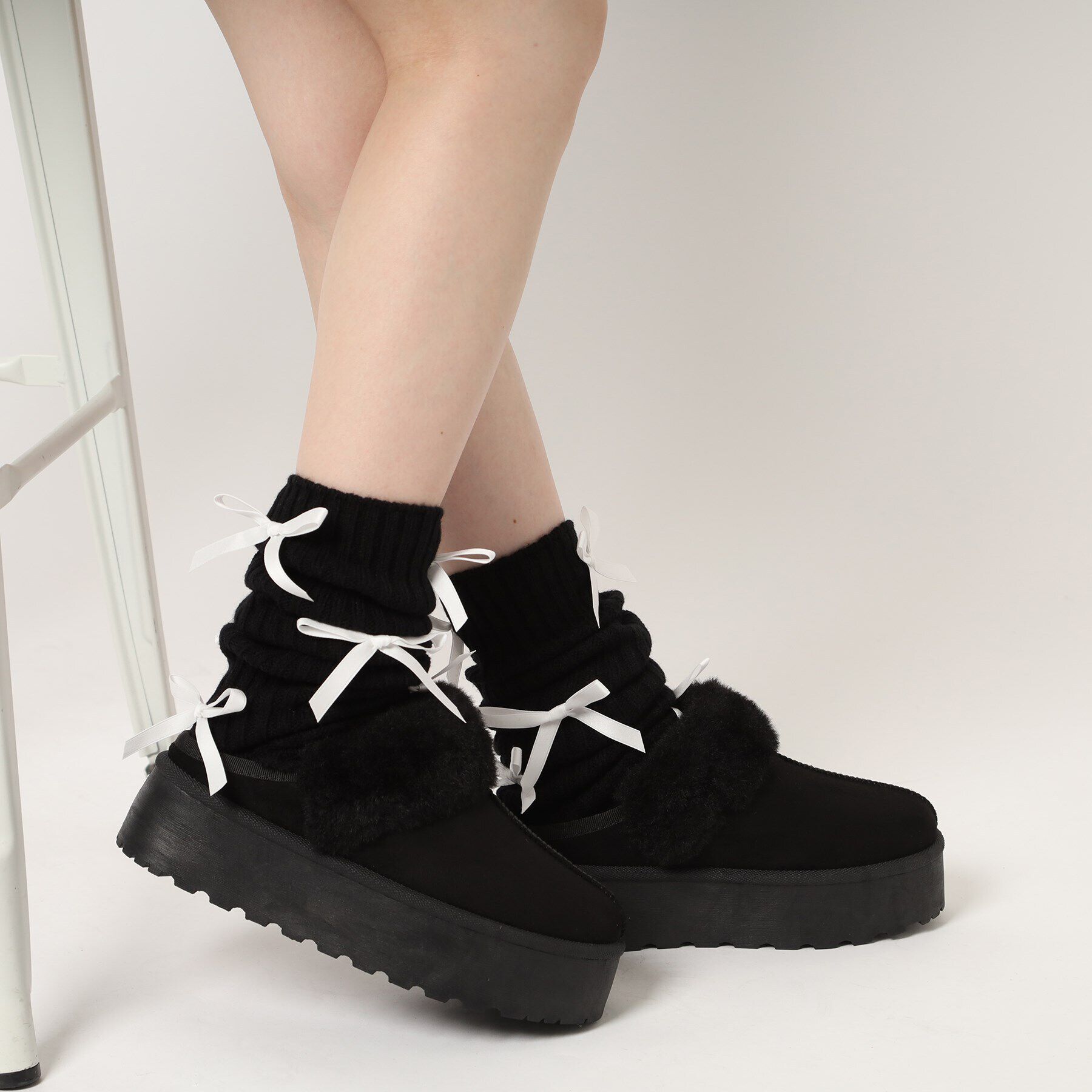 csT&P「厚底ムートンサンダル」|サンダル|