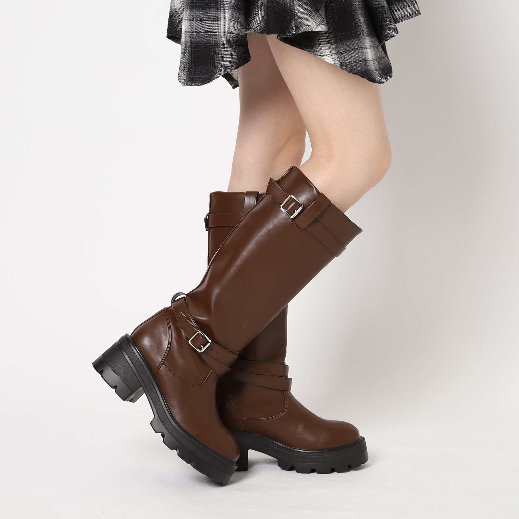 ESPERANZA「エンジニア2WAYロングブーツ」|ショートブーツ|