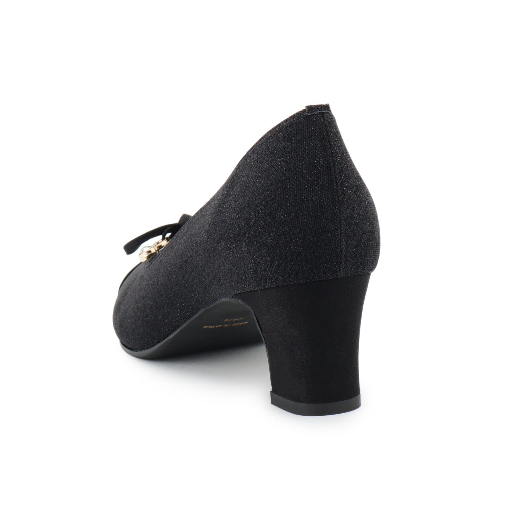 ESPERANZA「ビジューリボンポインテッドトゥパンプス」|パンプス|