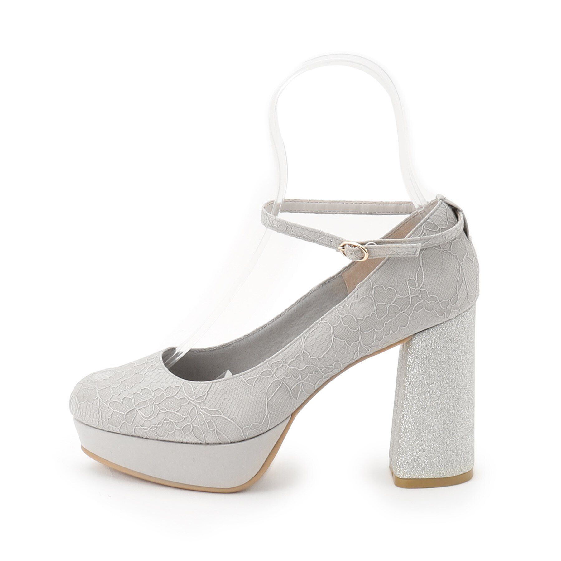 ESPERANZA「チャンキーヒール厚底パンプス」|パンプス|