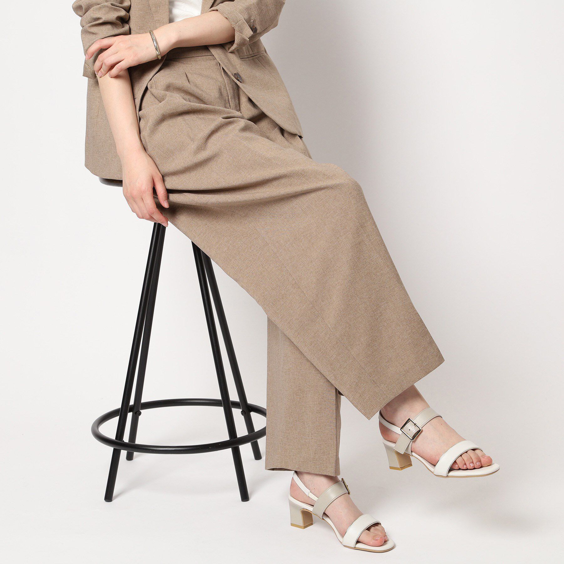 ESPERANZA「配色バックルベルトサンダル」|サンダル|