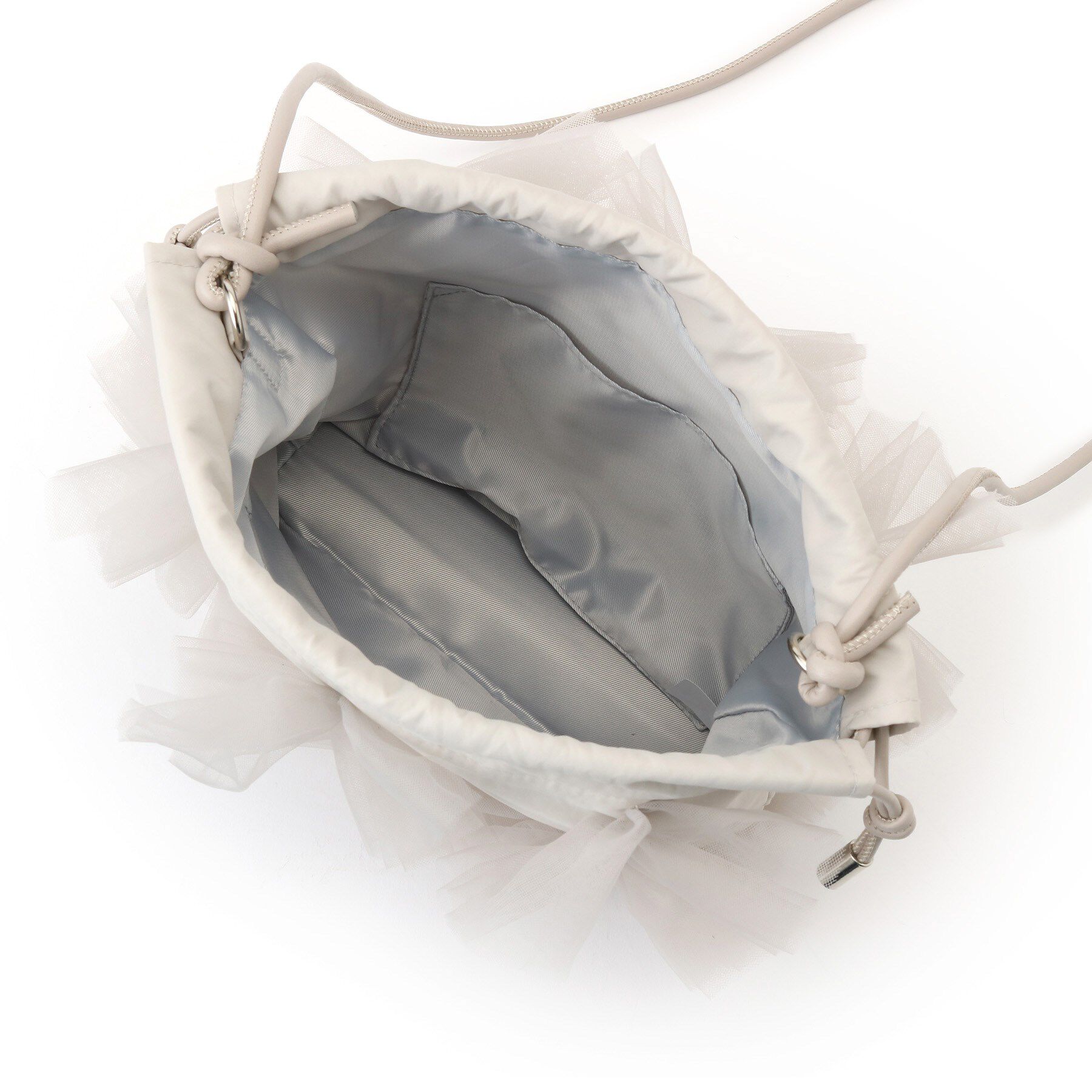 ESPERANZA「チュールフリル巾着ショルダーバッグ」|ショルダー・メッセンジャー|