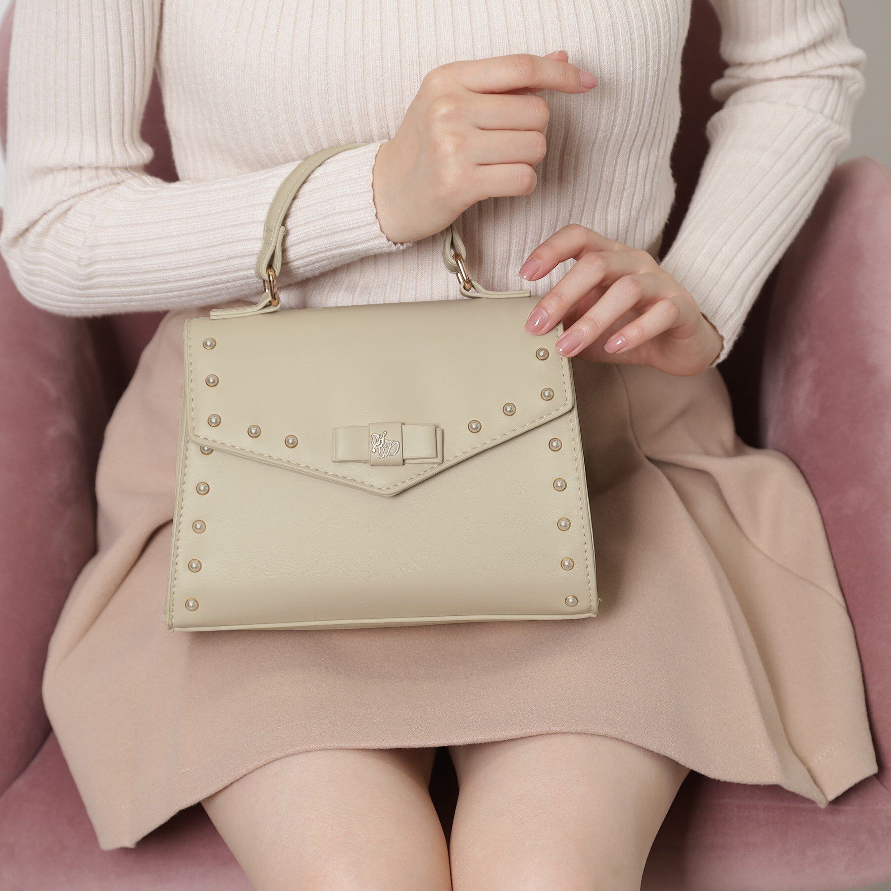 Ober Tashe「リボン2wayショルダーバッグ」|ショルダー・メッセンジャー|