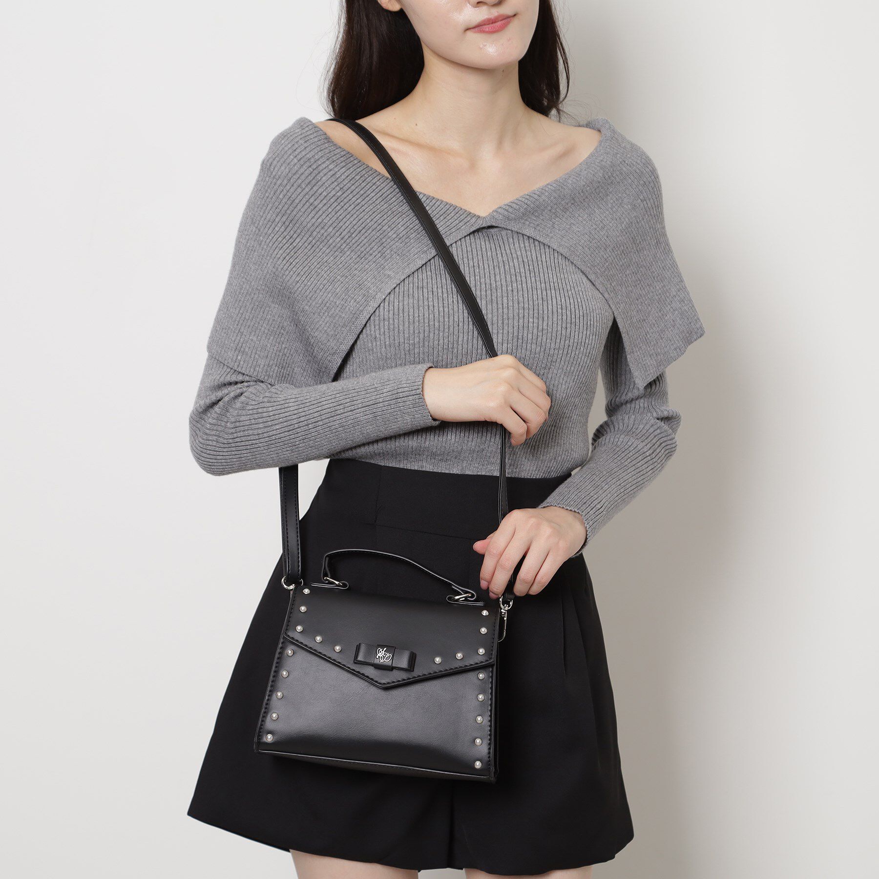 Ober Tashe「リボン2wayショルダーバッグ」|ショルダー・メッセンジャー|