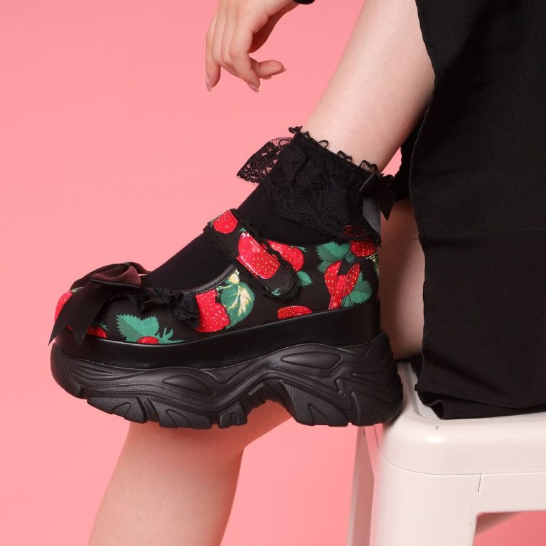 csT&P「夢見るシリーズ厚底2WAYスニーカー」|パンプス|