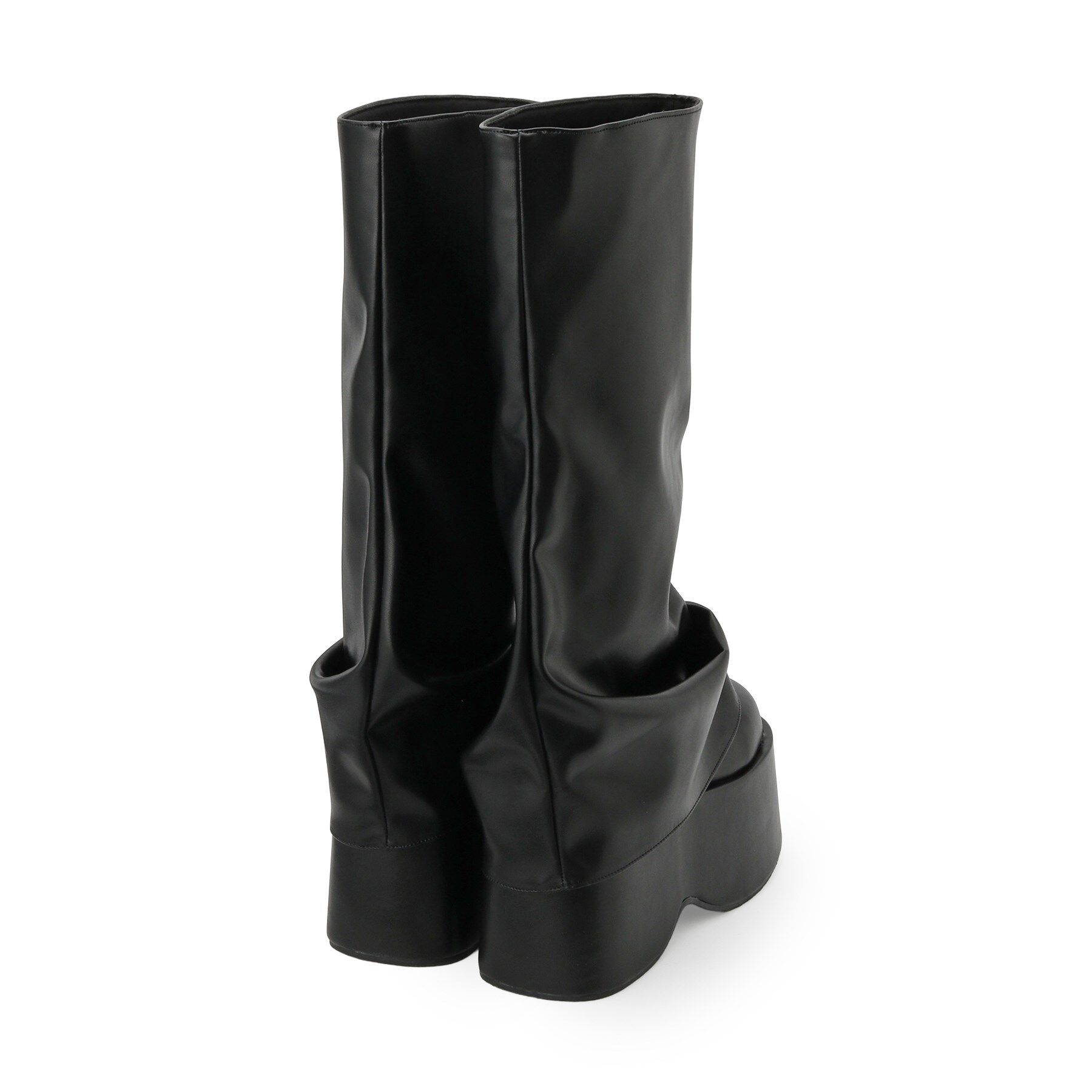 csT&P「厚底ブーツカバーロングブーツ」|ショートブーツ|