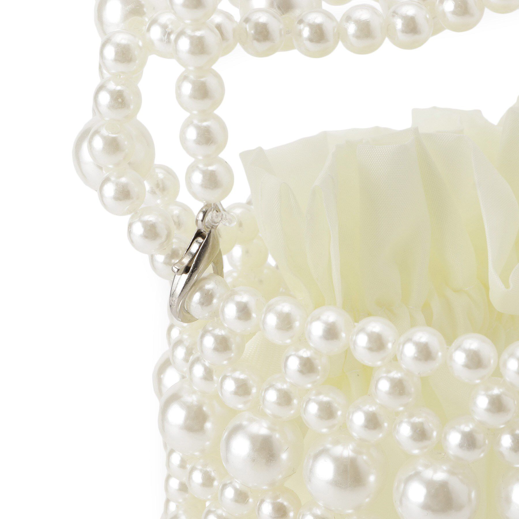 SunaUna「【スマホ収納可能／2Way】パール調ミニポシェット」|ショルダー・メッセンジャー|