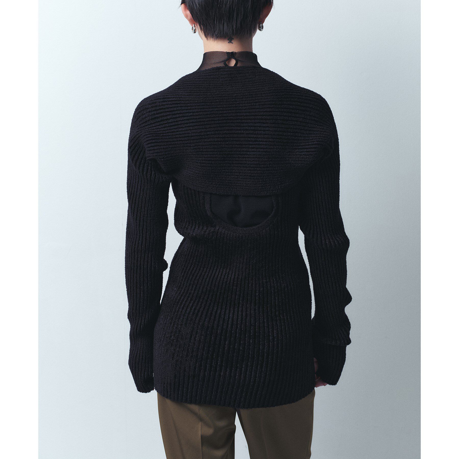 CODE A「rayon nylon knit bustier」|ニット・セーター|