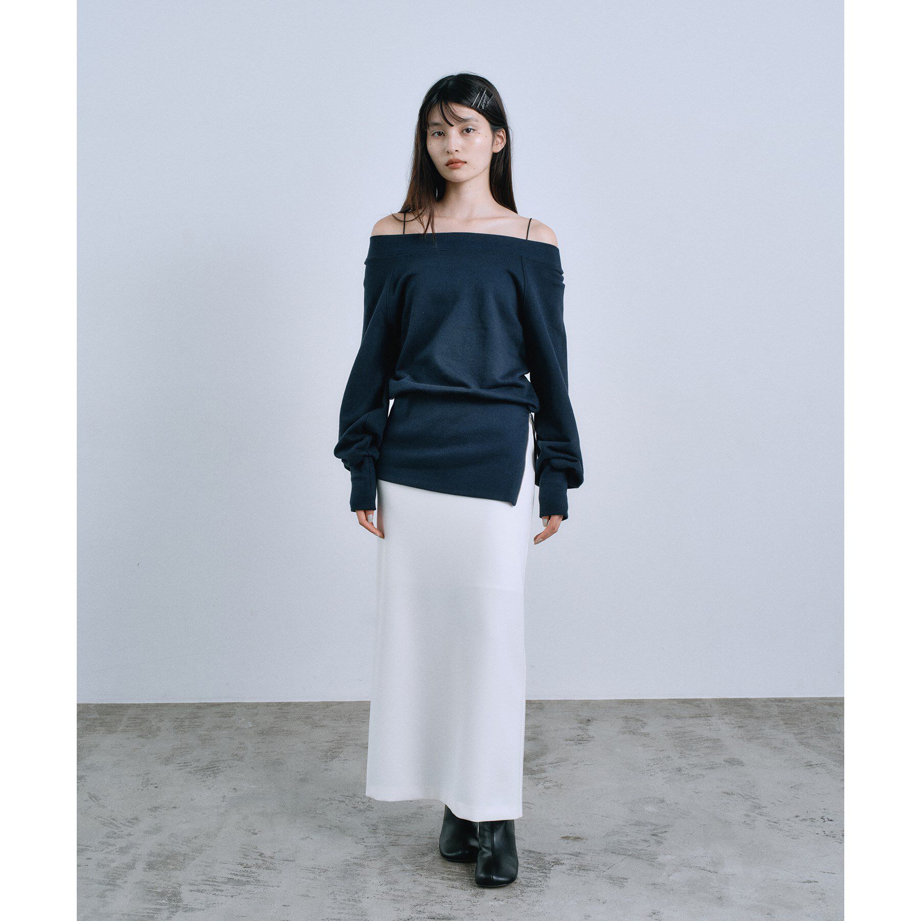CODE A「off－shoulder sweat」|パーカー|