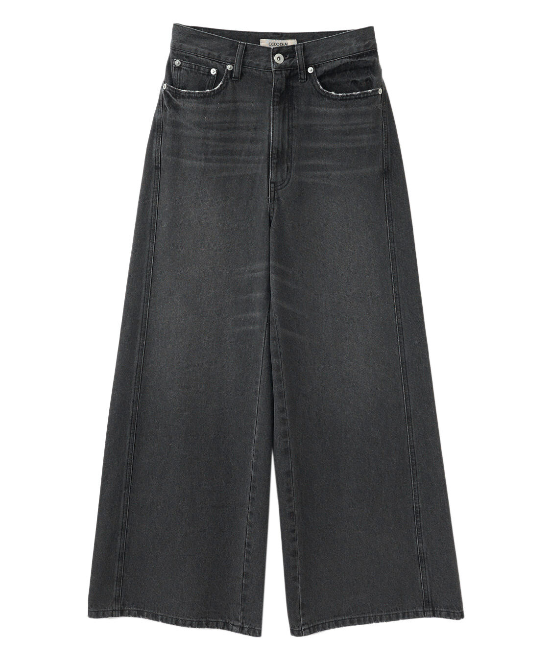 COCO DEAL「ツイストシームバギーデニムパンツ」|デニム|