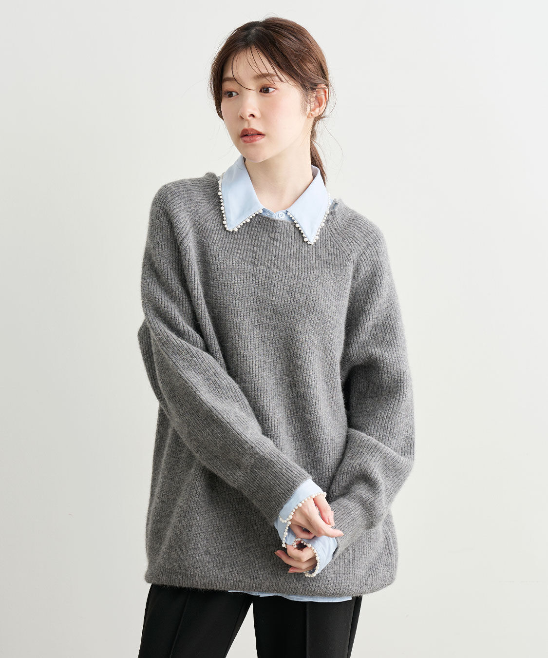 COCO DEAL「ラクーン混ニットミニワンピース」|ワンピース|