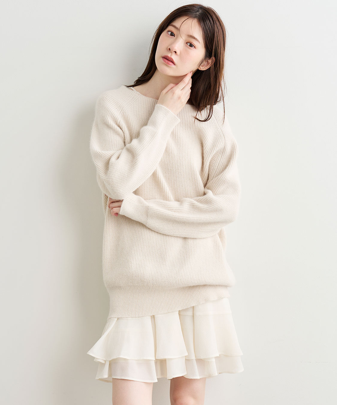 COCO DEAL「ラクーン混ニットミニワンピース」|ワンピース|