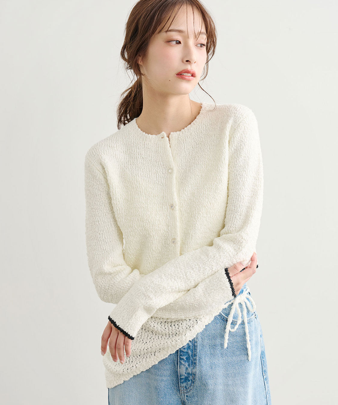 COCO DEAL「バブーシュカセットニットカーディガン」|ニット・セーター|