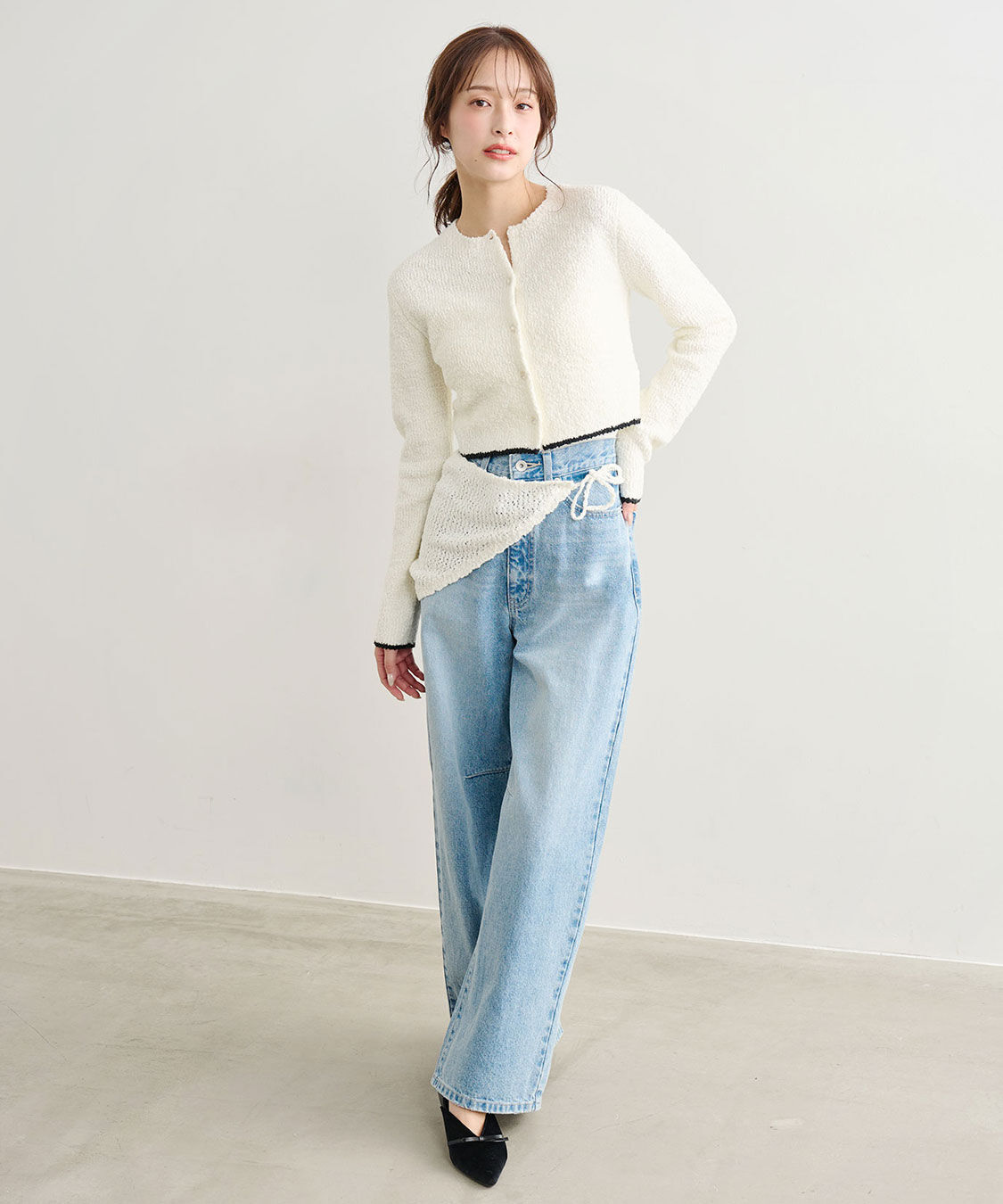 COCO DEAL「バブーシュカセットニットカーディガン」|ニット・セーター|