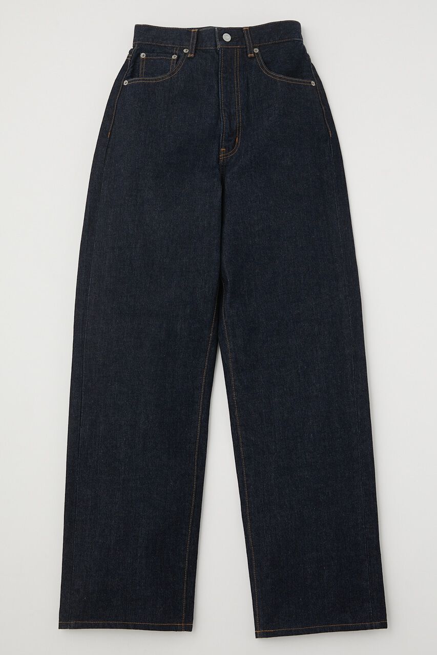 MOUSSY「HW LOOSE STRAIGHT OW」|デニム|