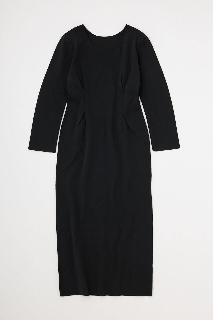 MOUSSY「ロングスリーブニットドレス」|ワンピース|