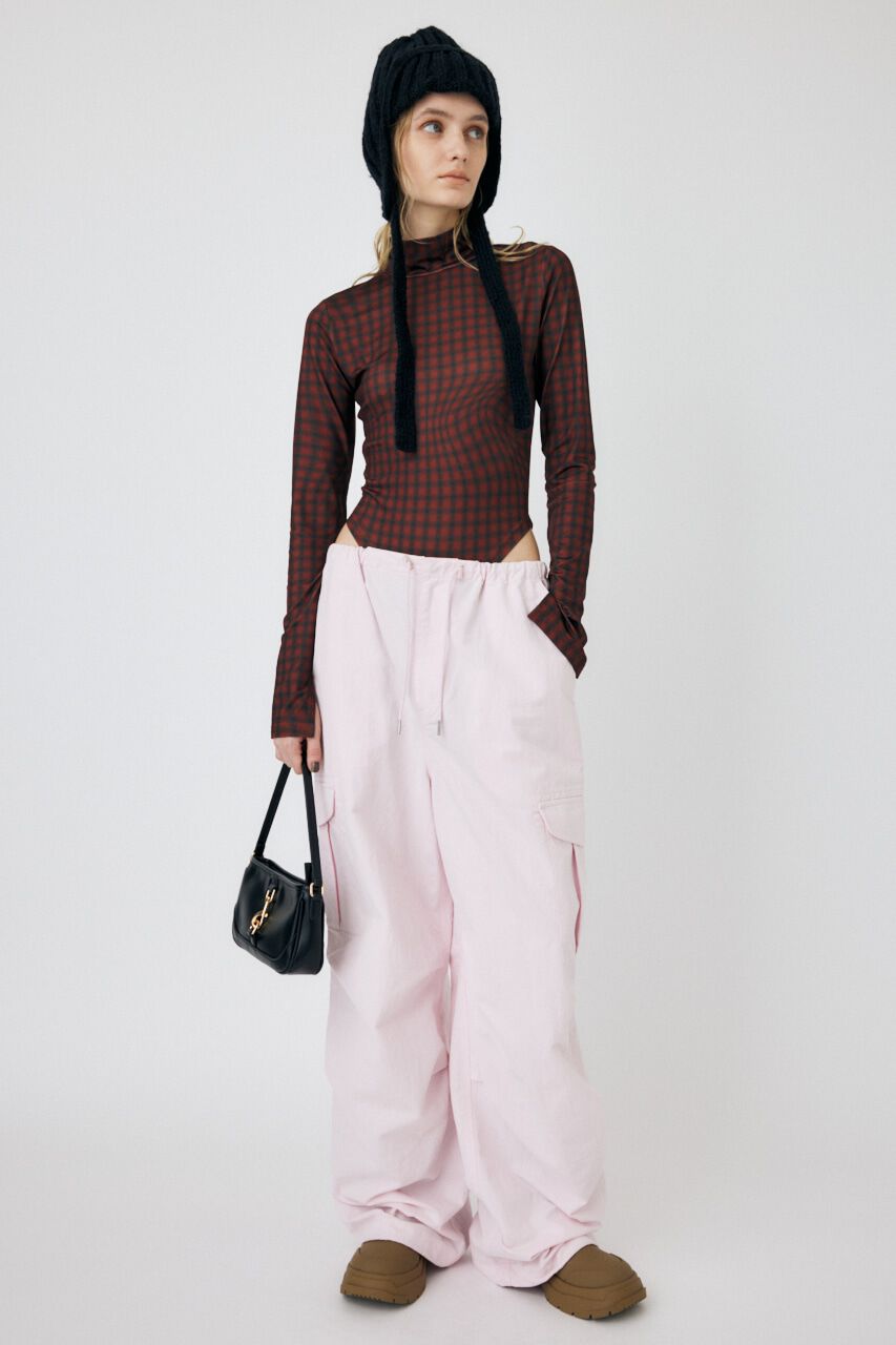 MOUSSY「MOTION CHECK ボティスーツ」|Tシャツ・カットソー|