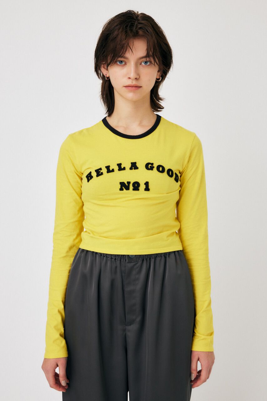 MOUSSY「PATCHED LOGO LS Tシャツ」|Tシャツ・カットソー|
