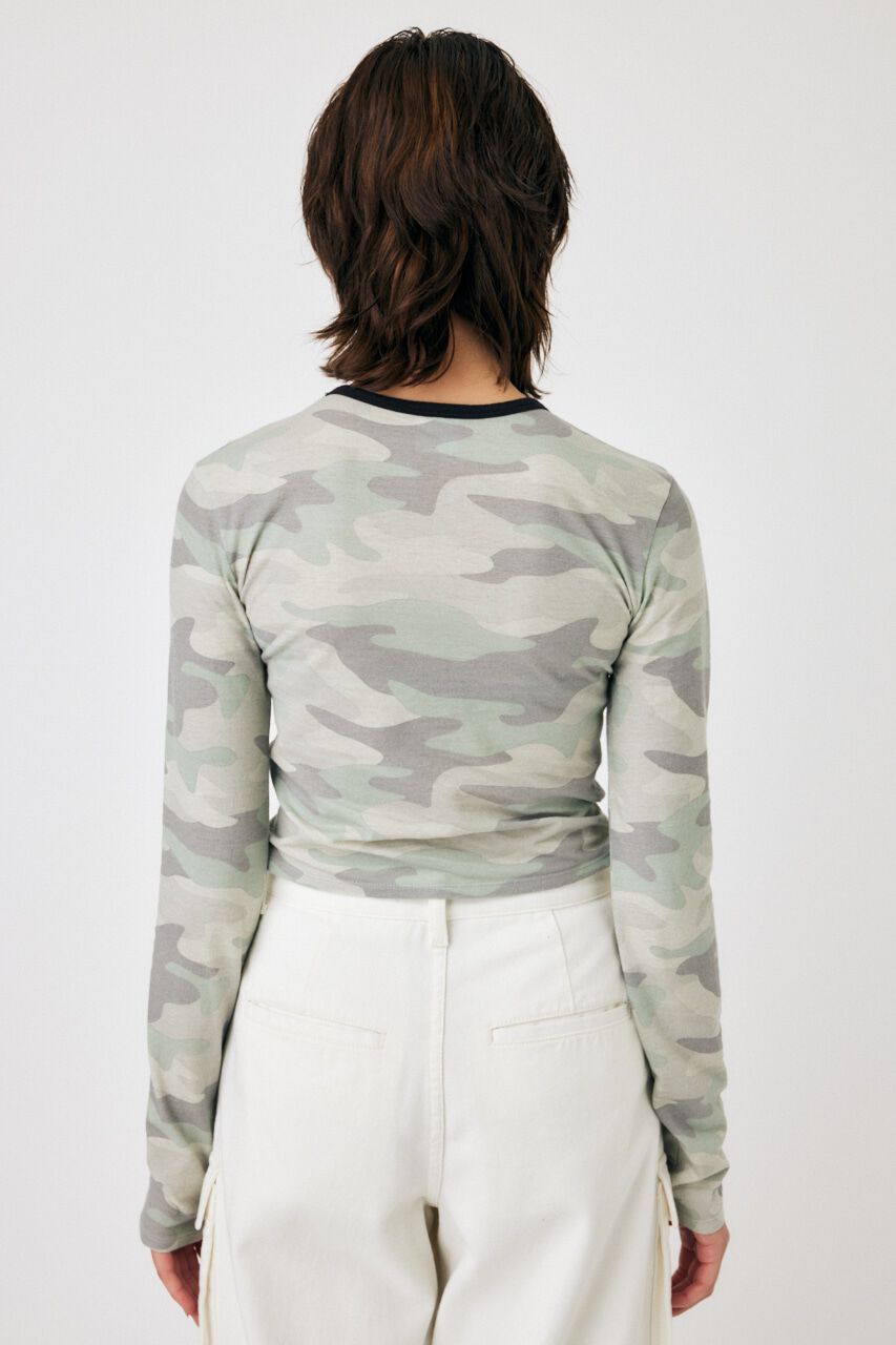 MOUSSY「PATCHED LOGO LS Tシャツ」|Tシャツ・カットソー|