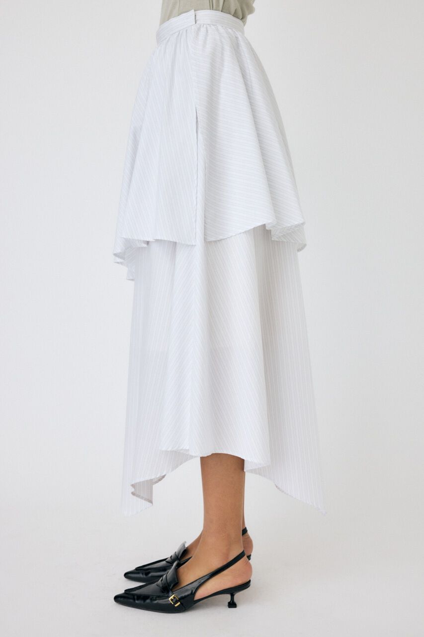 MOUSSY「STRIPED FLARE スカート」|スカート|