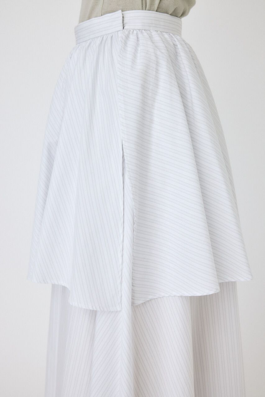 MOUSSY「STRIPED FLARE スカート」|スカート|