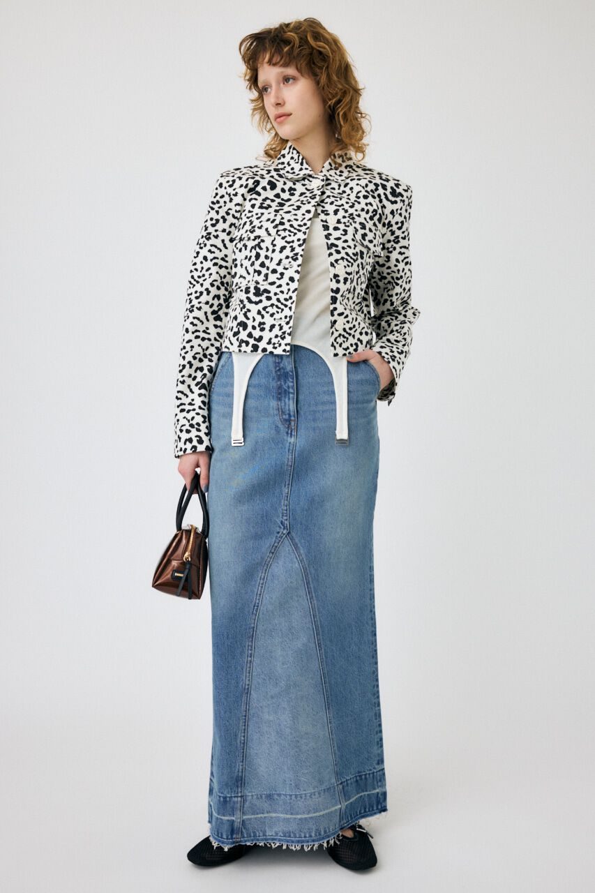 MOUSSY「MERMAID DENIM LONG SKIRT」|スカート|