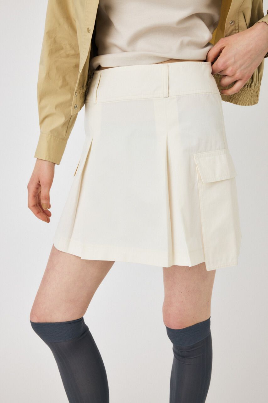 MOUSSY「MILITARY PLEATS スカート」|スカート|