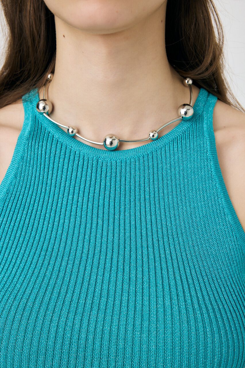 MOUSSY「GLITTER KNIT キャミソール」|キャミソール|