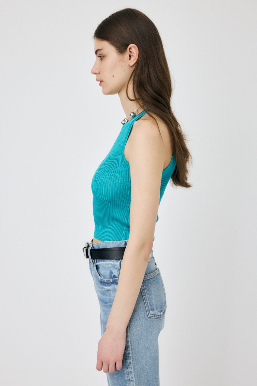 MOUSSY「GLITTER KNIT キャミソール」|キャミソール|