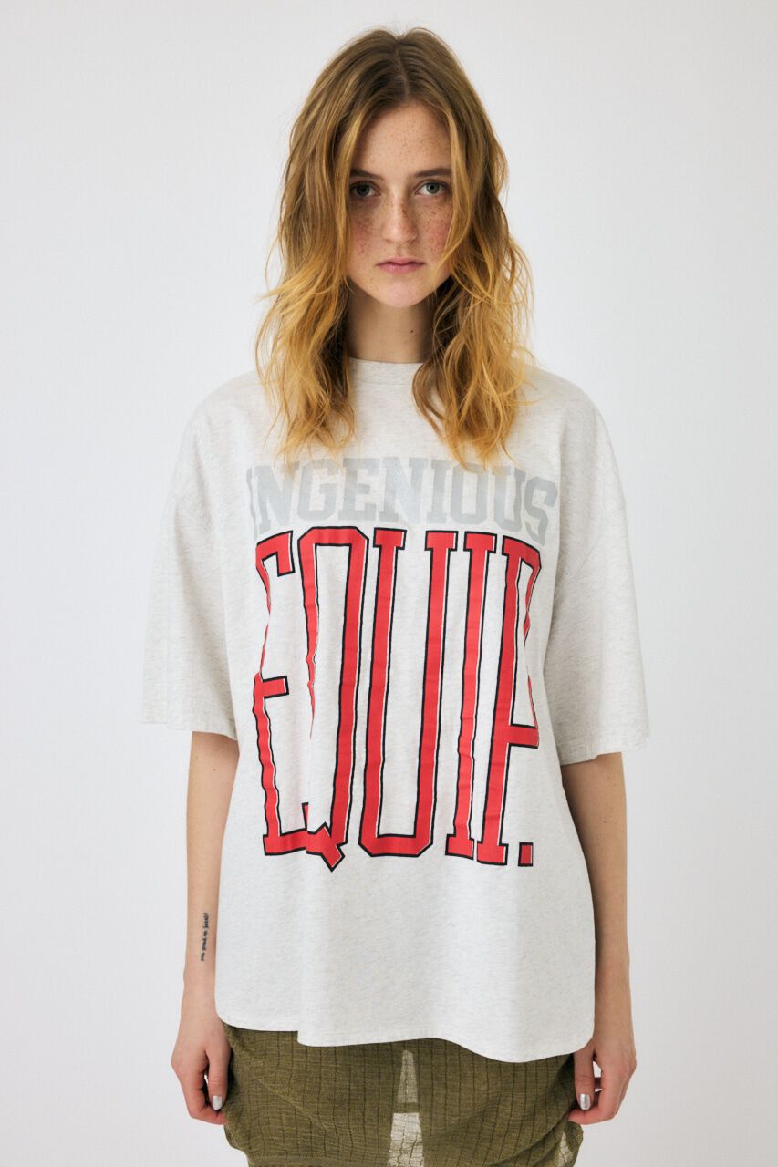MOUSSY「ROUND HEM LOGO LOOSE Tシャツ」|Tシャツ・カットソー|