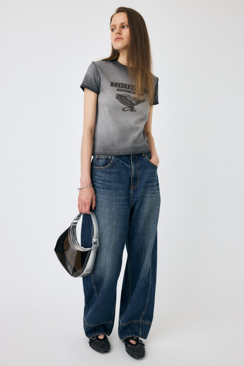 MOUSSY「BLEEDING INK MOUSSY Tシャツ」|Tシャツ・カットソー|