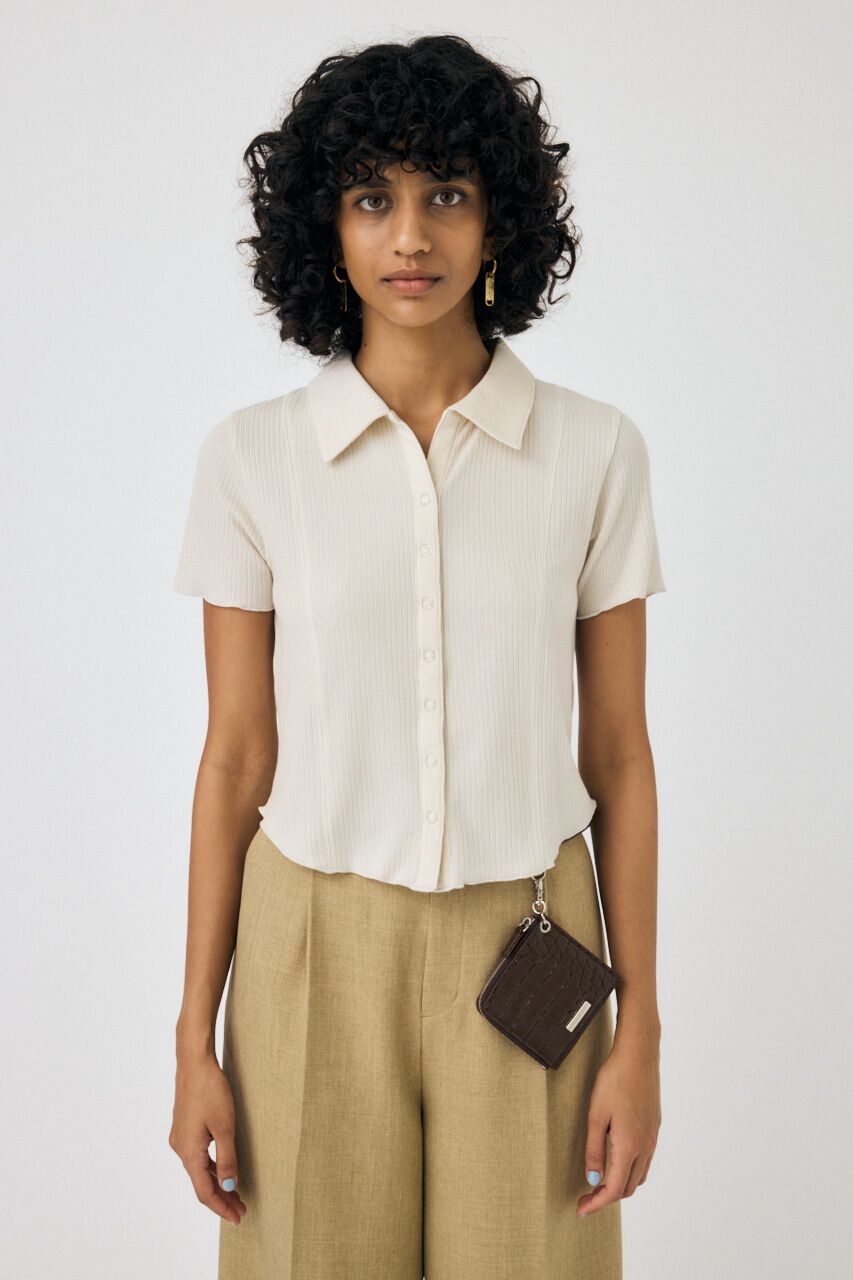 MOUSSY「MELLOW POLO トップス」|シャツ・ブラウス|