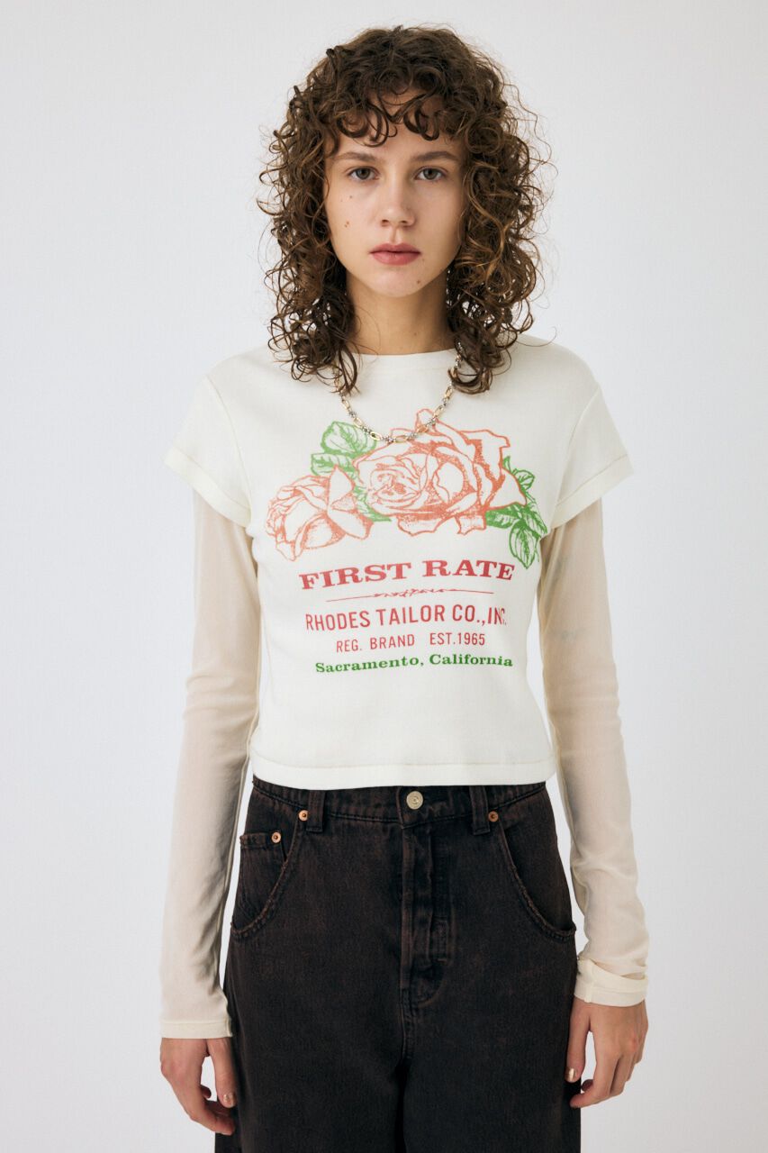 MOUSSY「VINTAGE LABEL Tシャツ」|Tシャツ・カットソー|