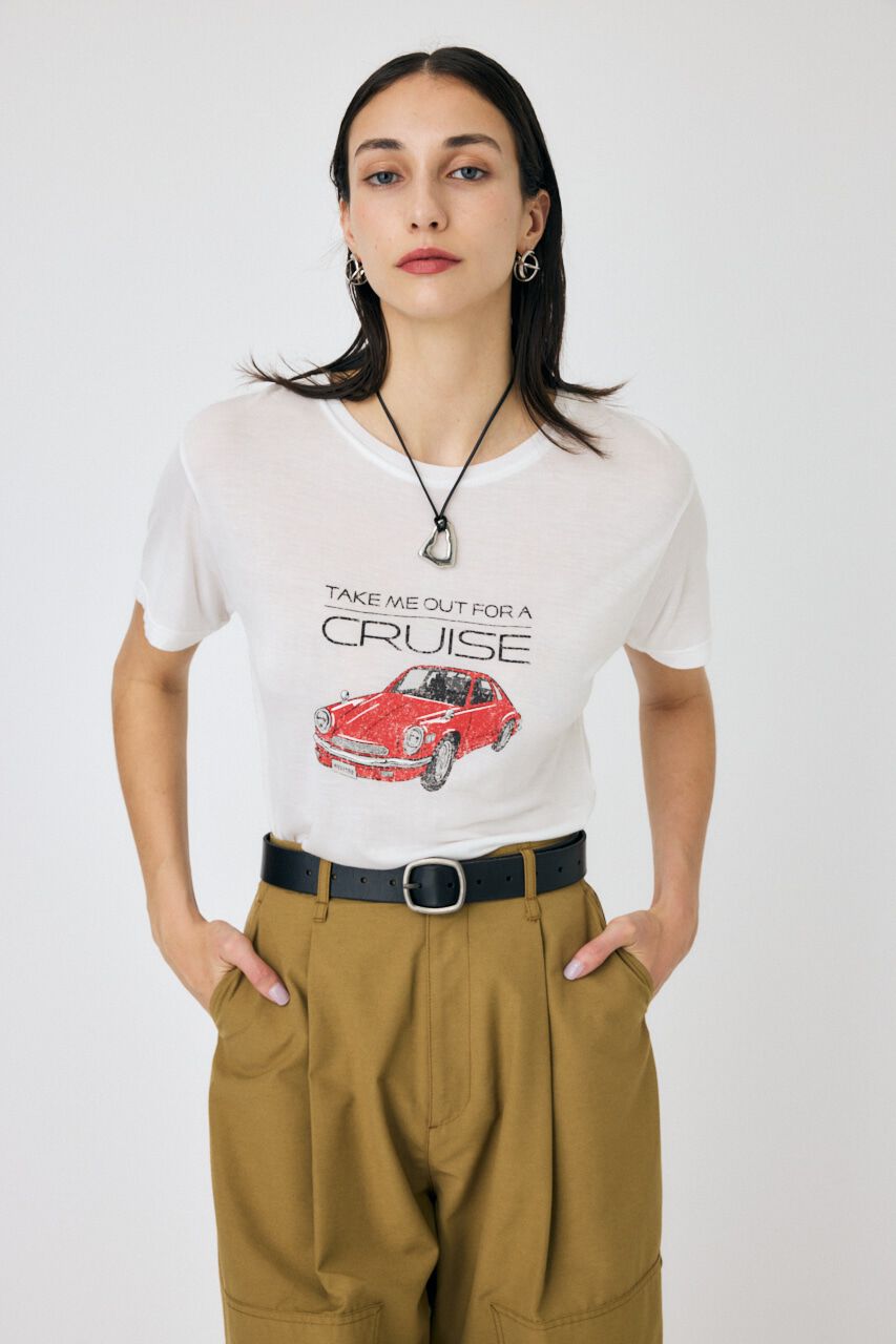 MOUSSY「DAD&rsquo;S CAR Tシャツ」|Tシャツ・カットソー|