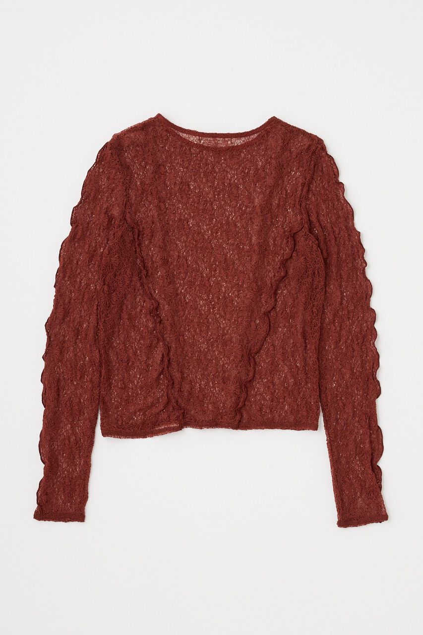 MOUSSY「PLUMPY レーストップス」|Tシャツ・カットソー|