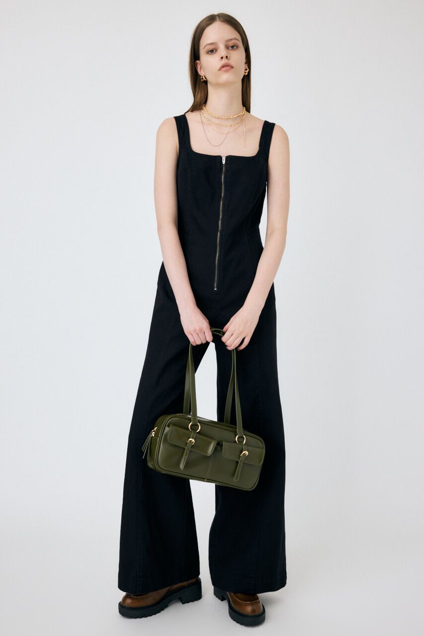 MOUSSY「FRONT ZIP FIT サロペット」|その他|