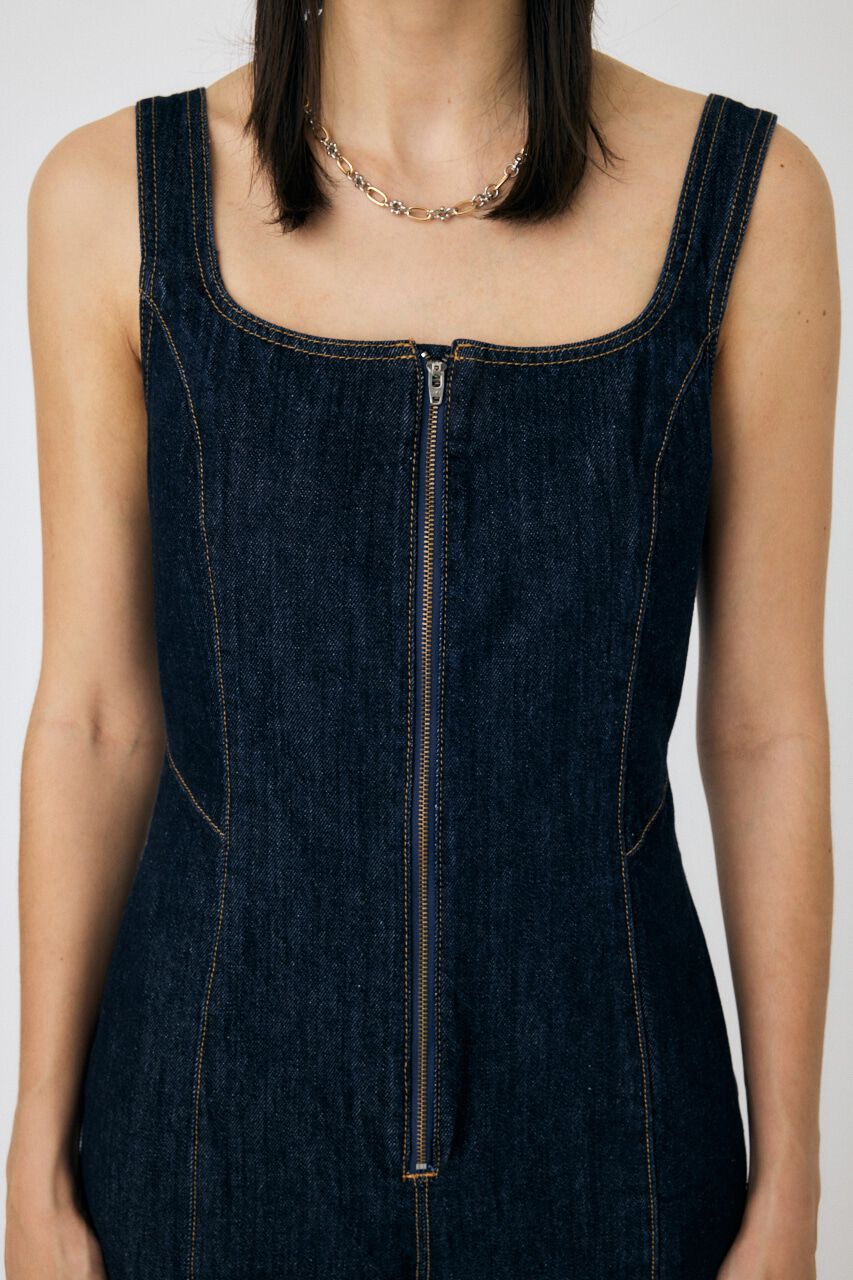 MOUSSY「FRONT ZIP FIT サロペット」|その他|