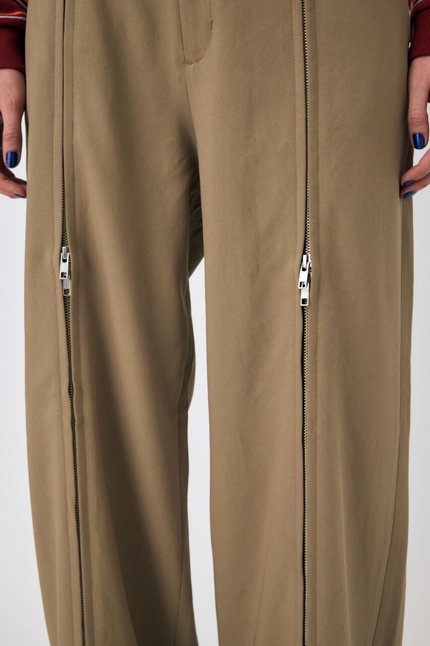 MOUSSY「ZIP UP WIDE トラウザーズ」|その他|