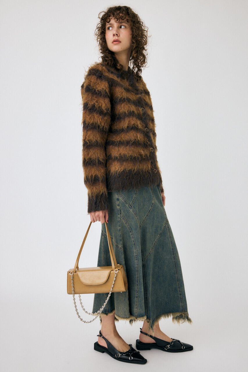 MOUSSY「GRANNY BRUSHED カーディガン」|カーディガン|