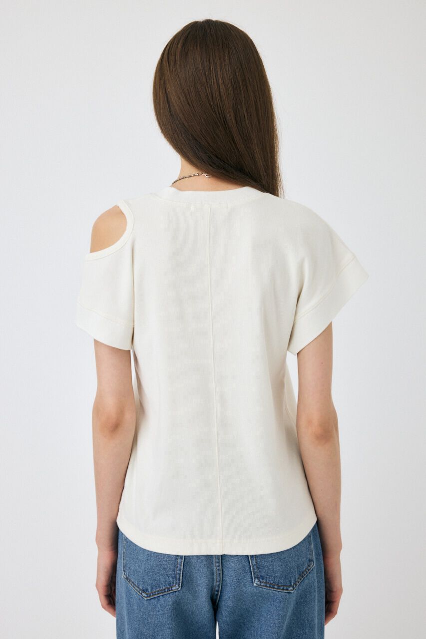 MOUSSY「CUT OUT LOOSE Tシャツ」|Tシャツ・カットソー|