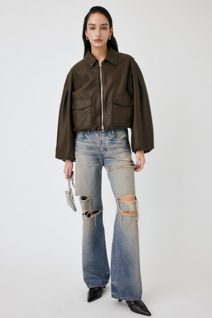 MOUSSY「MIDRISE STRAIGHT」|デニム|