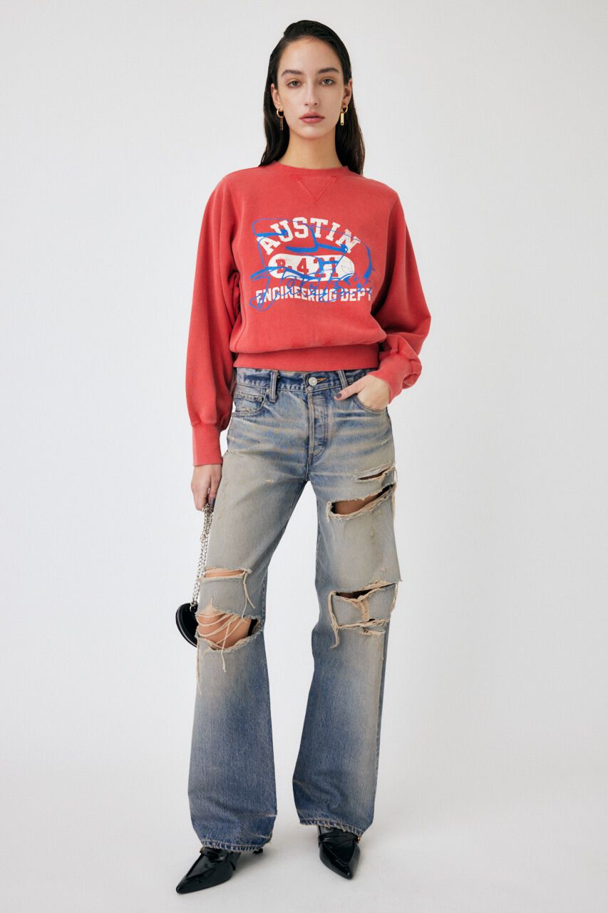 MOUSSY「MIDRISE STRAIGHT」|デニム|