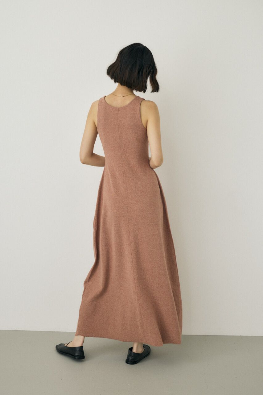 MOUSSY「ノースリーブニットワンピース　オーガニックコットン使用」|ワンピース|