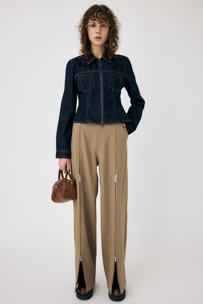 MOUSSY「WAIST TUCK デニムシャツ」|シャツ・ブラウス|