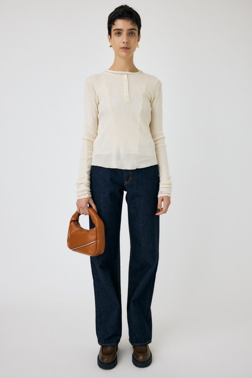 MOUSSY「HENRY NECK ロンT」|Tシャツ・カットソー|