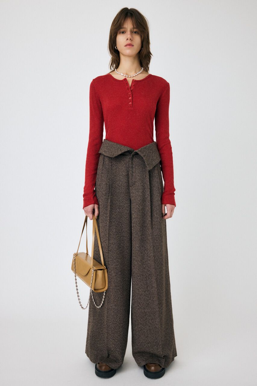 MOUSSY「HENRY NECK ロンT」|Tシャツ・カットソー|