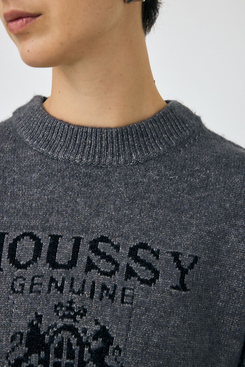 MOUSSY「GLITTER MOUSSY ニットトップス」|ニット・セーター|