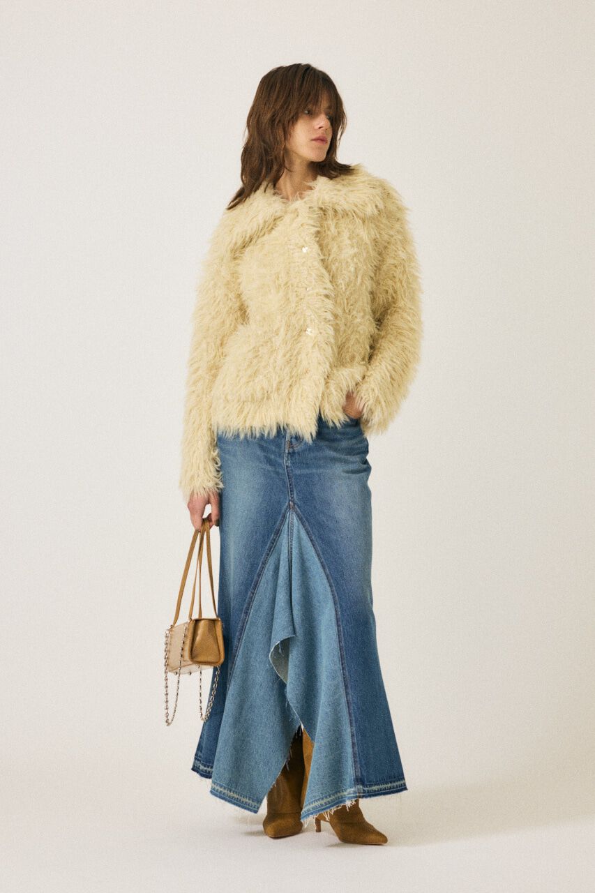 MOUSSY「REMAKE DENIM マーメイドスカート」|スカート|