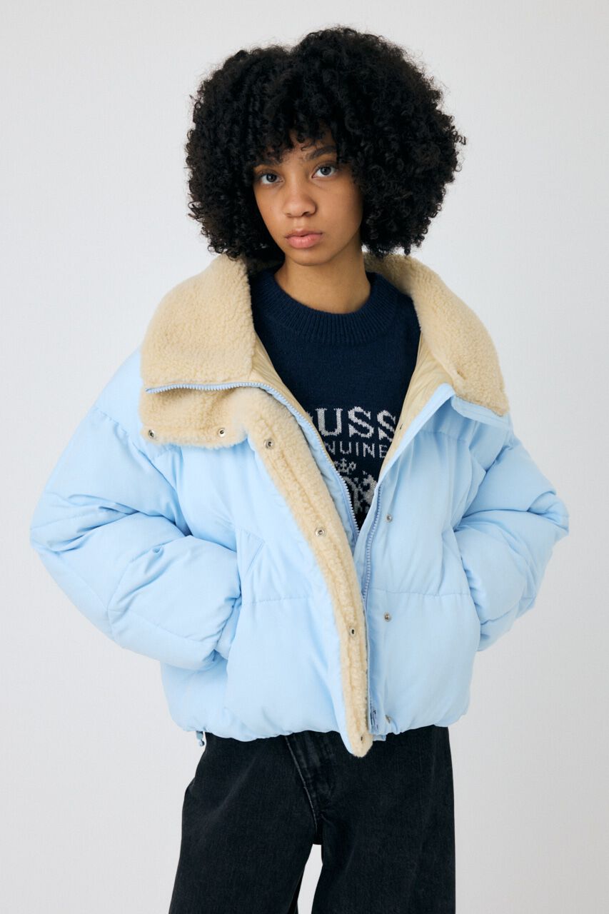 MOUSSY「STAND COLLAR パッファージャケット」|その他|