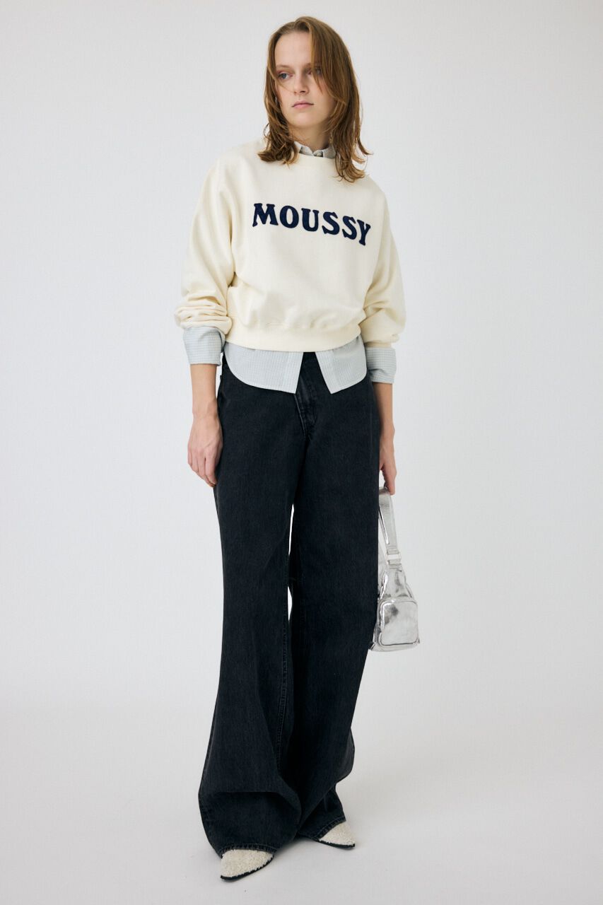 MOUSSY「PATCH VELOUR MOUSSY プルオーバー」|パーカー|
